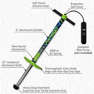 Vurtego Slingshot Pogo Stick with Digital Pogo Counter